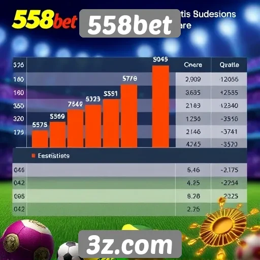 Estatísticas de usuários ativos na plataforma 558bet